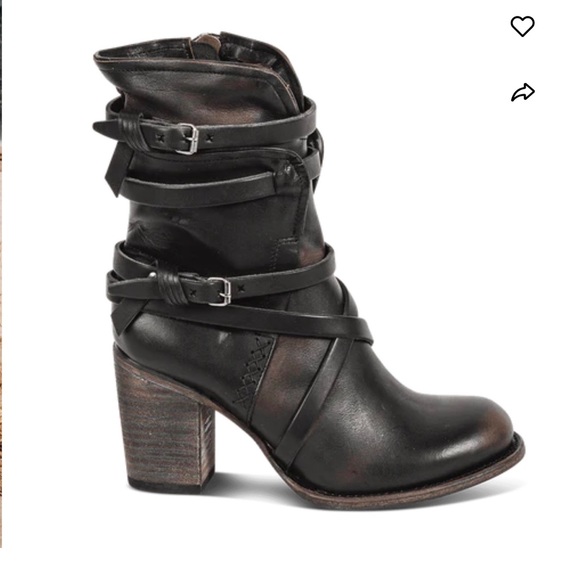 FreeBird Baker Leather boot. Size 7. Worn once. Perfect condition. - Picture 2 of 4